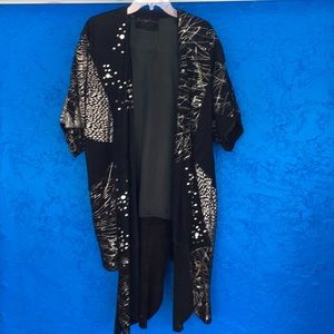 VINTAGE and Funky Leather Suede Topper